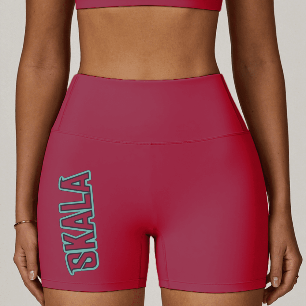 CloudFeel High-Waisted Compression Yoga Shorts