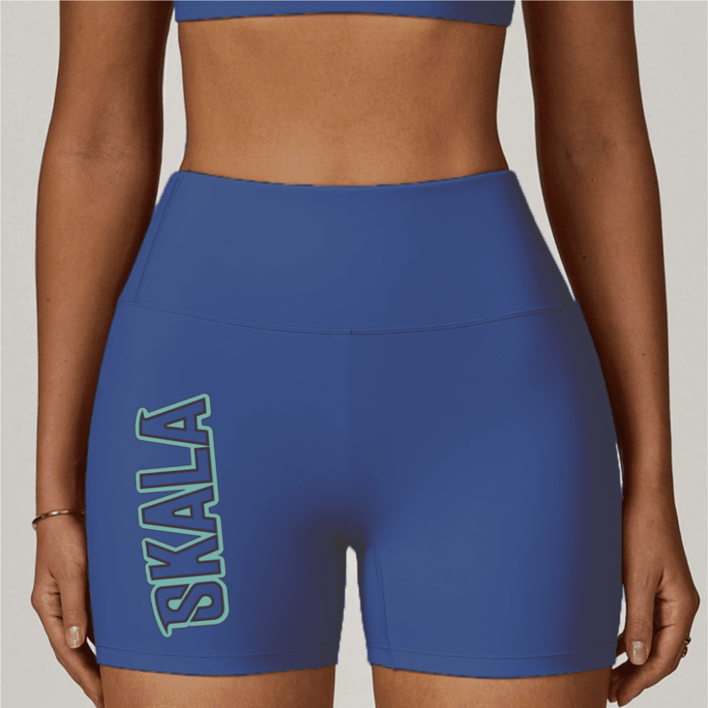 CloudFeel High-Waisted Compression Yoga Shorts