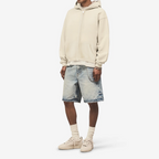 Unisex Cropped Oversized Zip-up Hoodie (460 GSM)