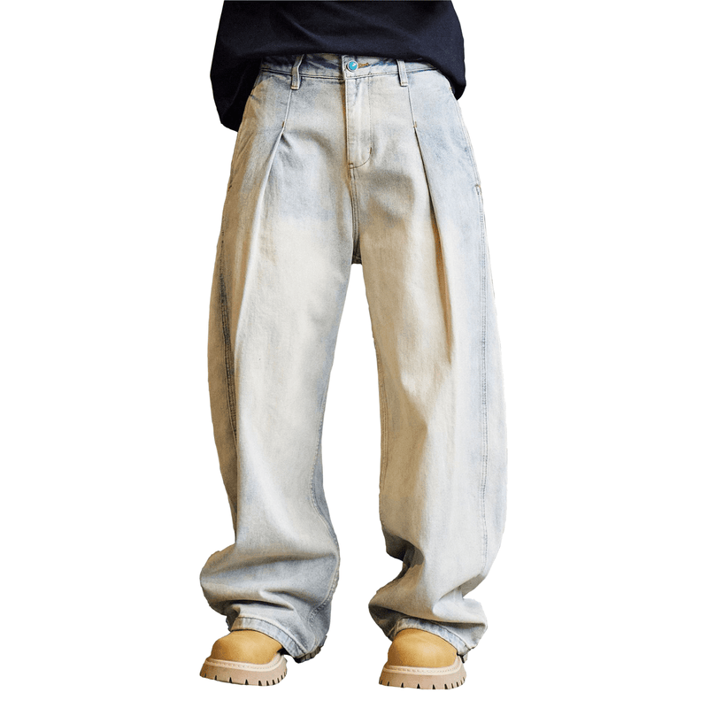 Relaxed Wide-Leg Jeans