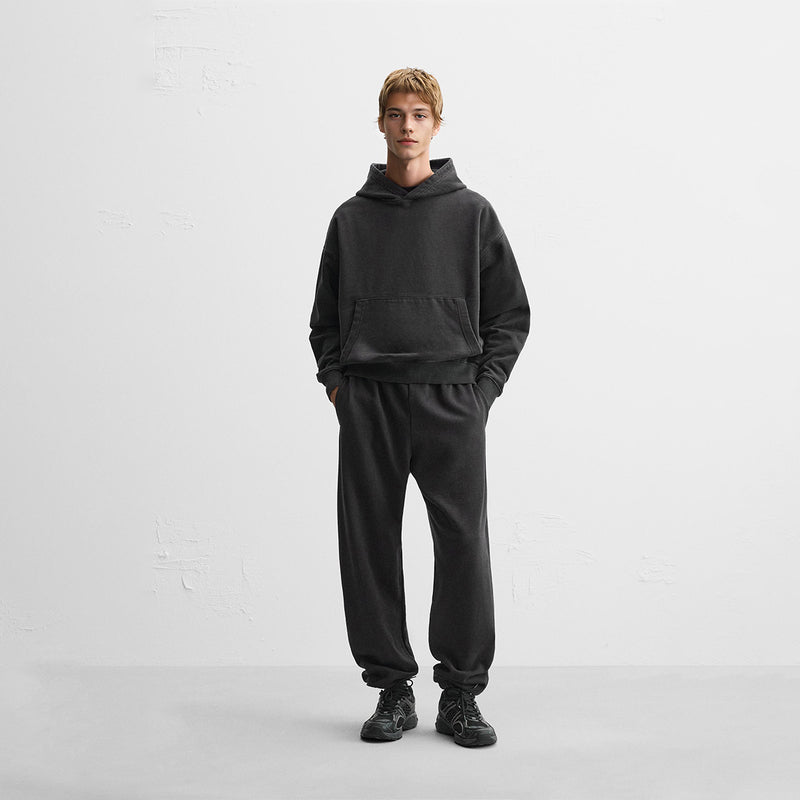 440GSM Unisex Heavyweight Washed Boxy Hoodie