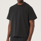 Unisex Short-Sleeved Oversized Cropped T-Shirt(230GSM)