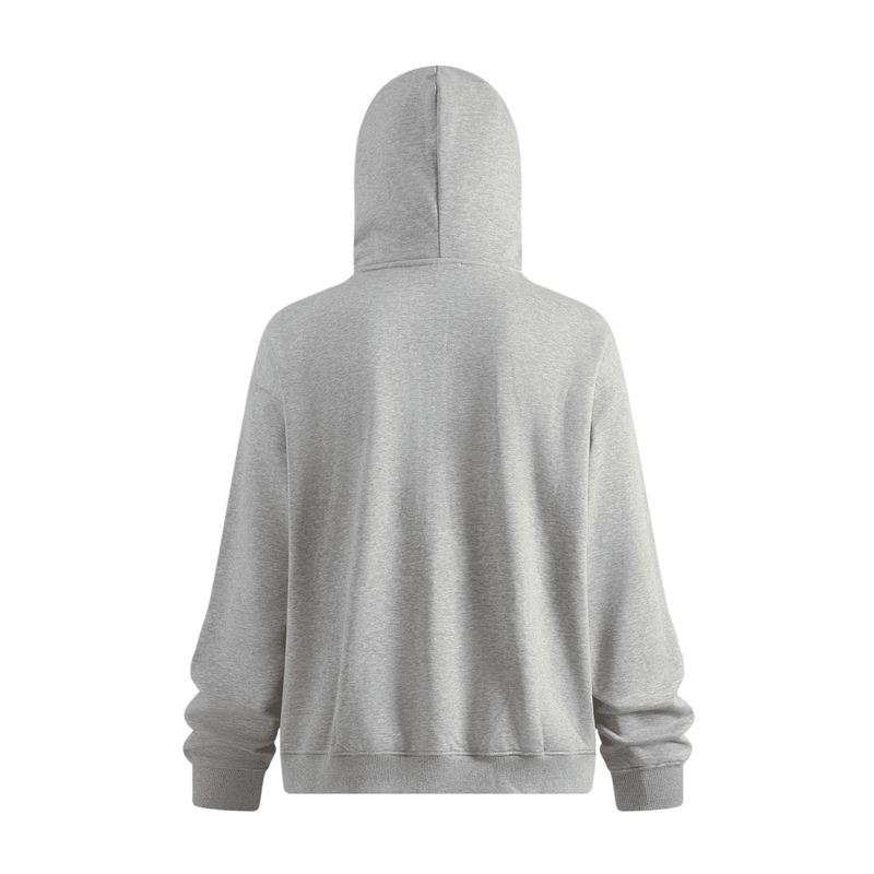 Windproof Sports Zip-up Hoodie with Built-in Face Mask