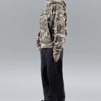 Unisex Cotton French Terry Camo Hoodie