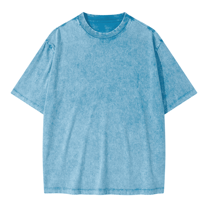 Unisex Oversized Snow Wash T-shirt
