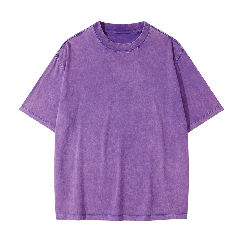 Unisex Oversized Snow Wash T-shirt(285GSM)