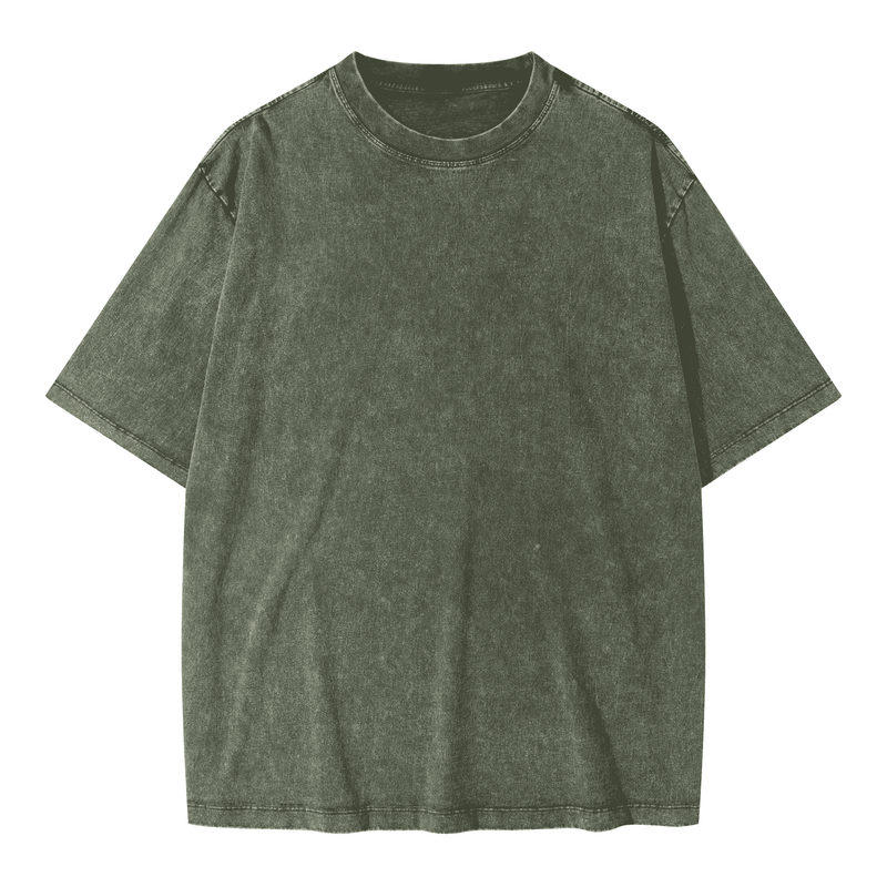 Unisex Oversized Snow Wash T-shirt