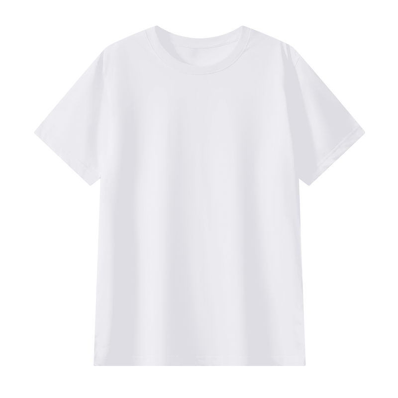 Unisex Classic Crew Neck Combed Mercerized T-shirt(180GSM)