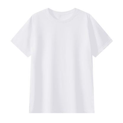 Unisex Classic Crew Neck Combed Mercerized T-shirt(180GSM)