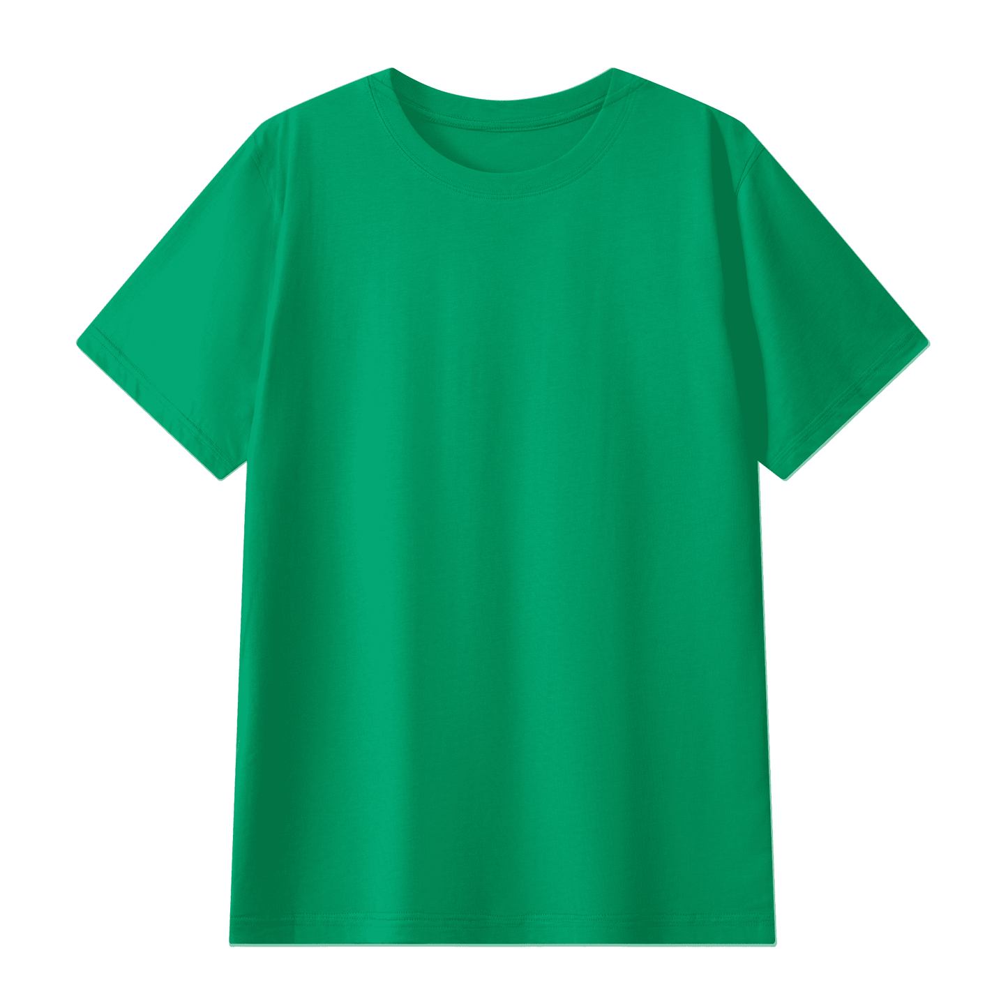 Unisex Classic Crew Neck Combed Mercerized T-shirt(180GSM)