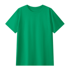 Unisex Classic Crew Neck Combed Mercerized T-shirt