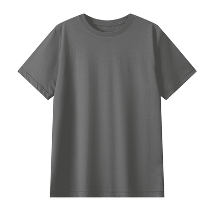 Unisex Classic Crew Neck Combed Mercerized T-shirt(180GSM)