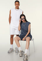Unisex Longline Loose Tank Top(230GSM)