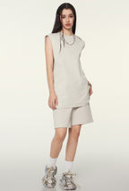 Unisex Longline Loose Tank Top(230GSM)