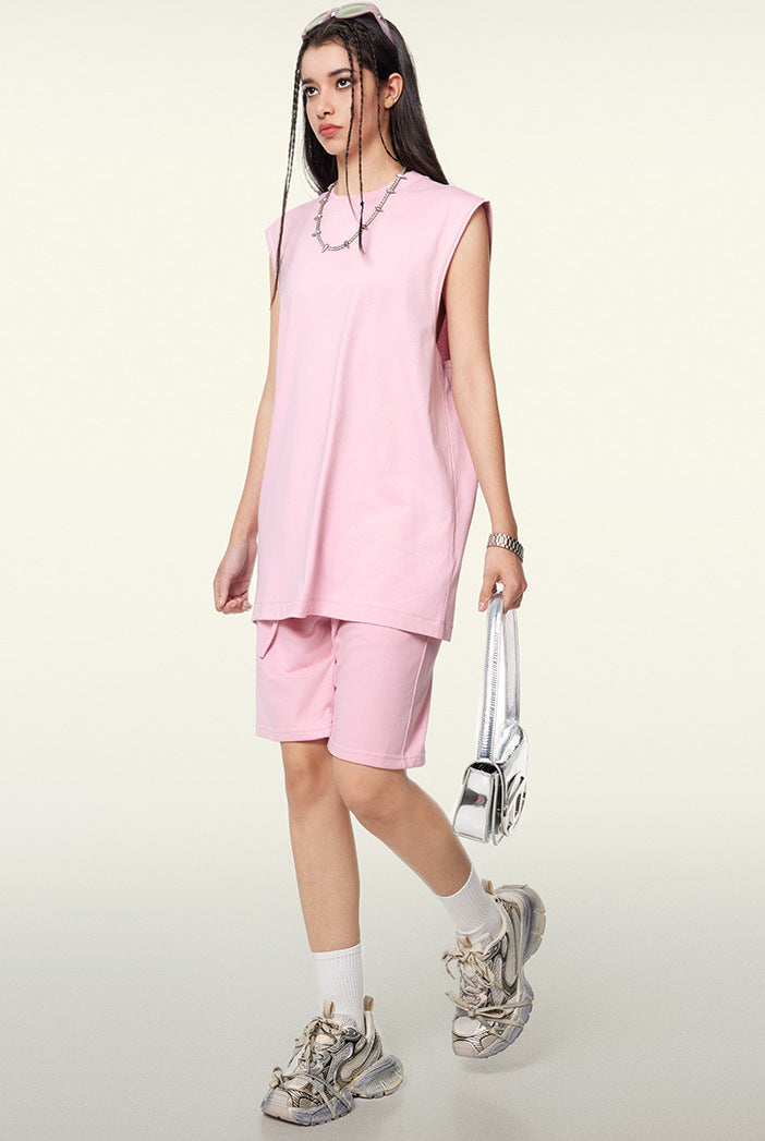 Unisex Longline Loose Tank Top(230GSM)