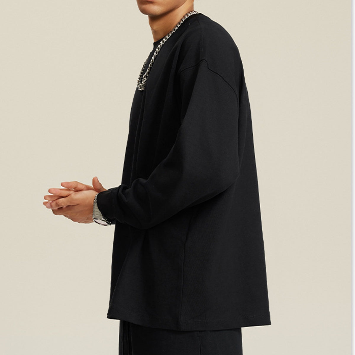 Unisex Streetwear FOG Long Sleeve(305GSM)