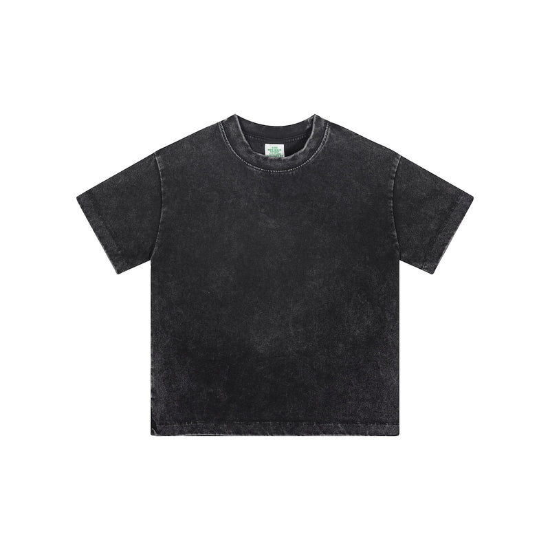 Streetwear Kids Vintage Washed T-Shirt(240GSM)