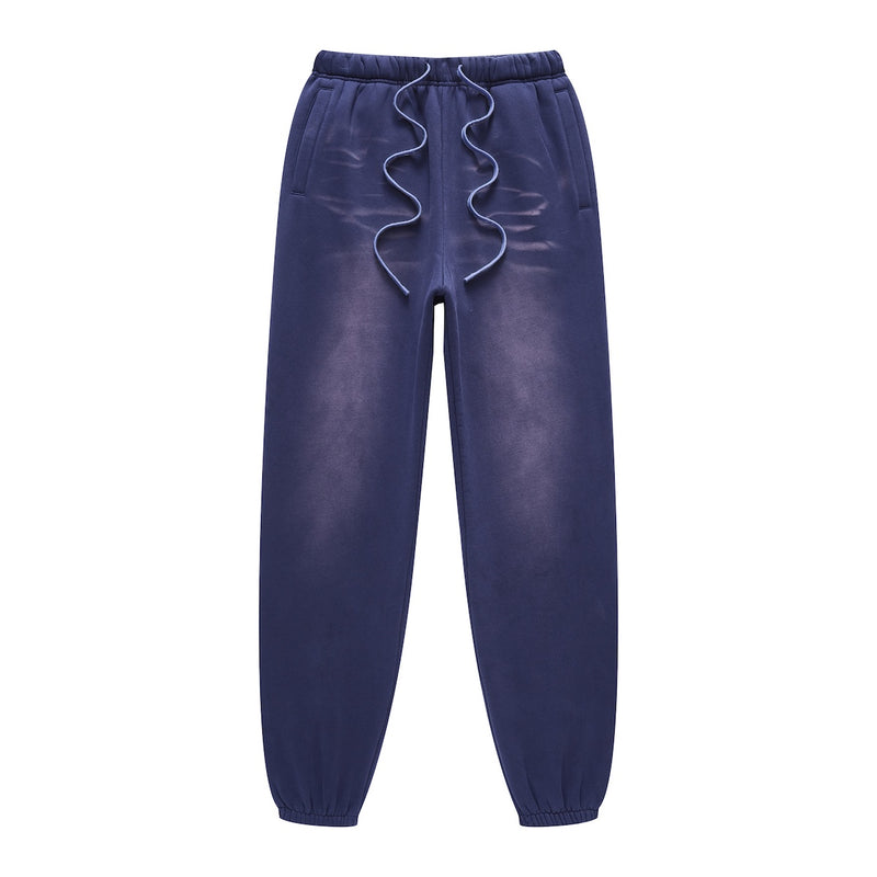 Unisex Streetwear Washed Dyed Joggers(440GSM)