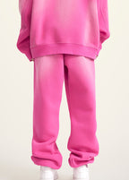 Unisex Streetwear Washed Dyed Joggers(440GSM)