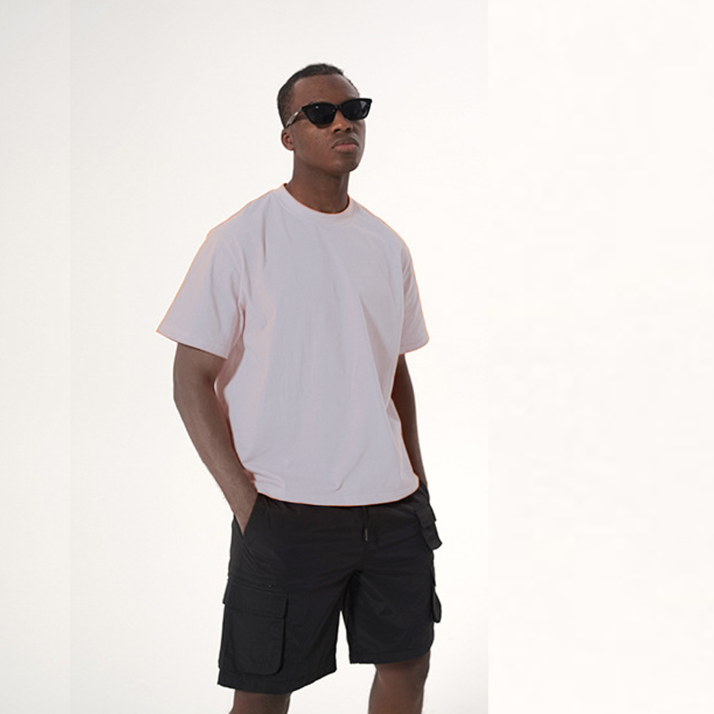 Unisex Short-Sleeved Oversized Cropped T-Shirt(230GSM)