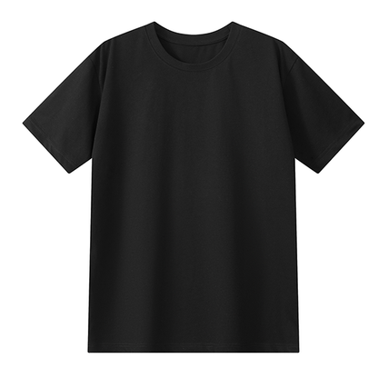 Unisex Classic Crew Neck Combed Mercerized T-shirt(180GSM)