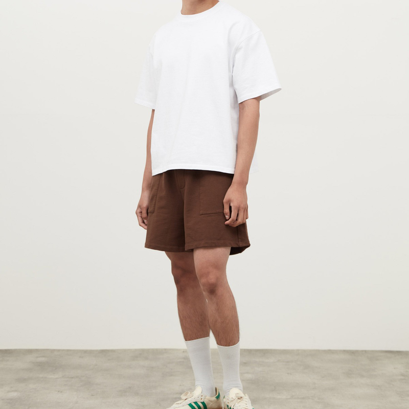 Unisex Short-Sleeved Oversized Cropped T-Shirt(280GSM)