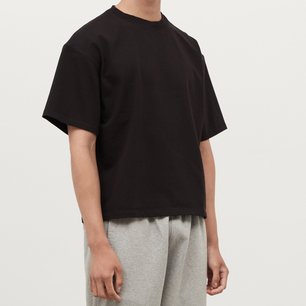 Unisex Short-Sleeved Oversized Cropped T-Shirt(280GSM)