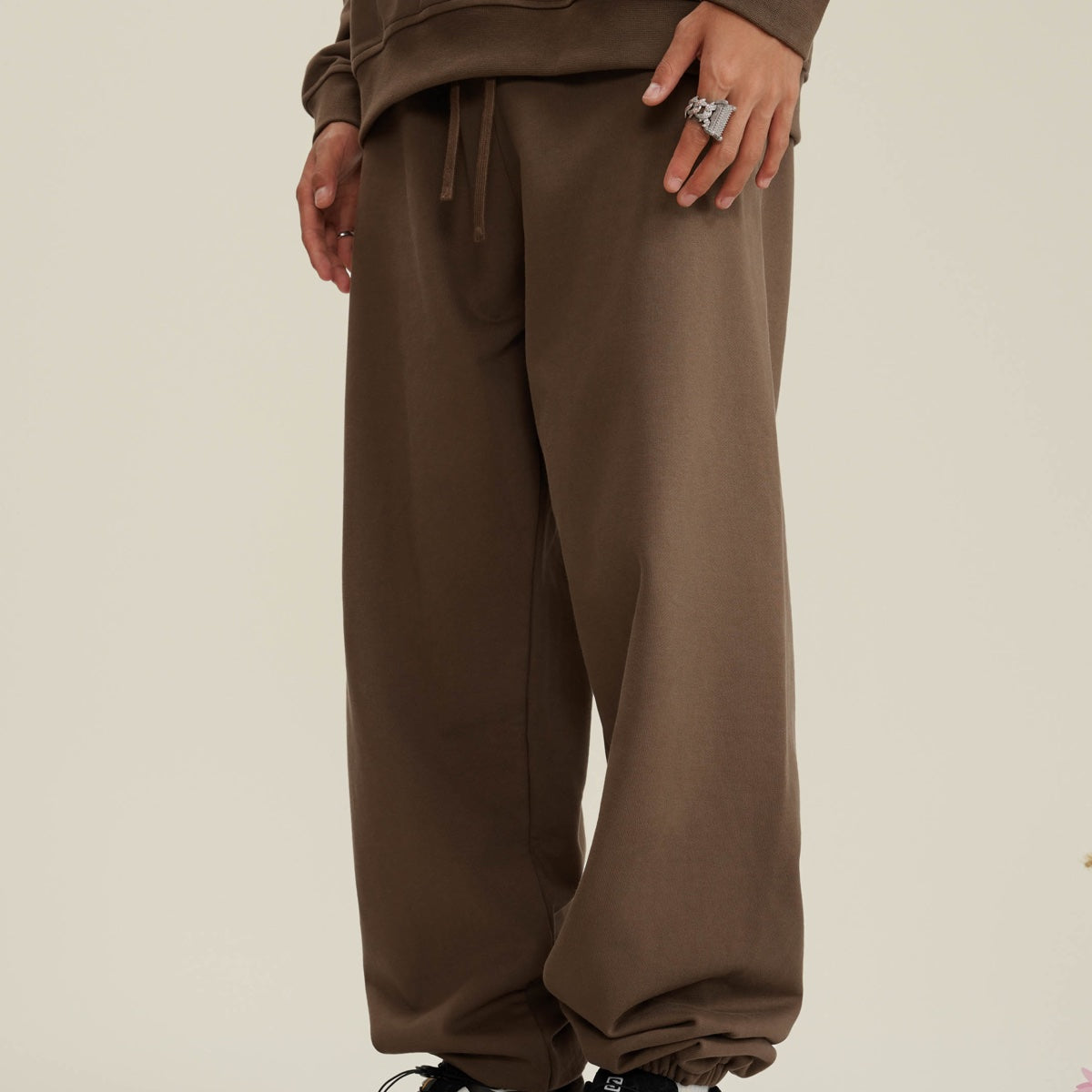 Heavyweight Casual Plush Sweatpants Cotton