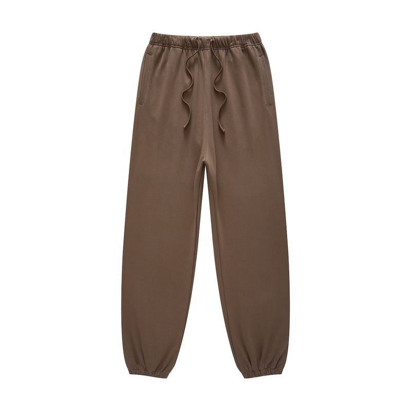 Heavyweight Casual Plush Sweatpants Cotton