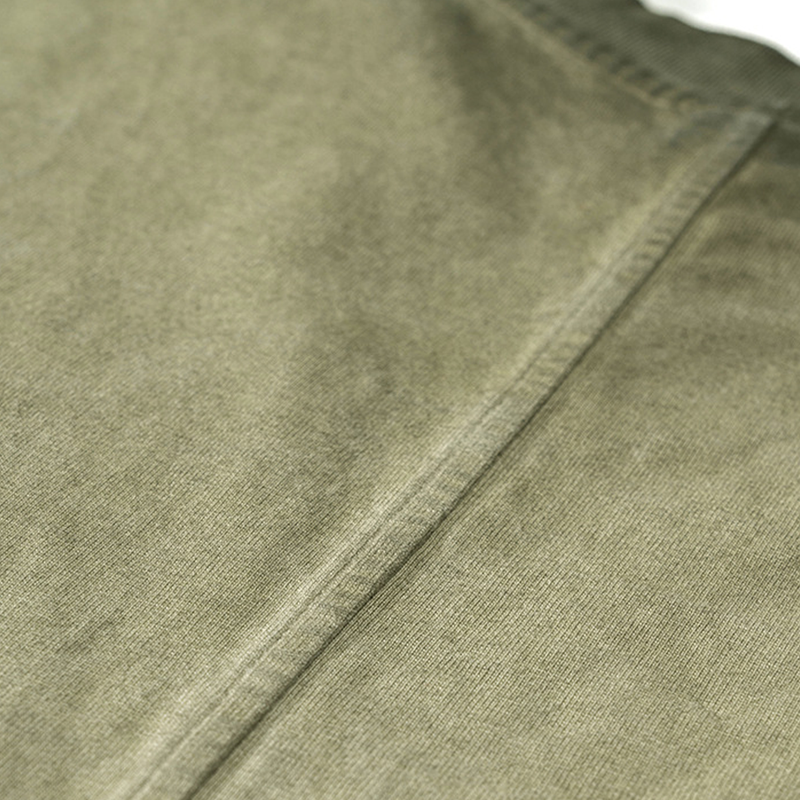 Washed Crew Neck Tank Top(250GSM)