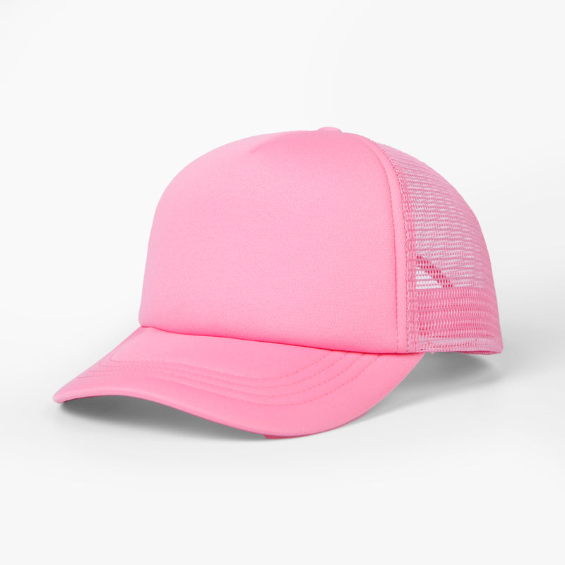 Foam Trucker Hat with Mesh Panels
