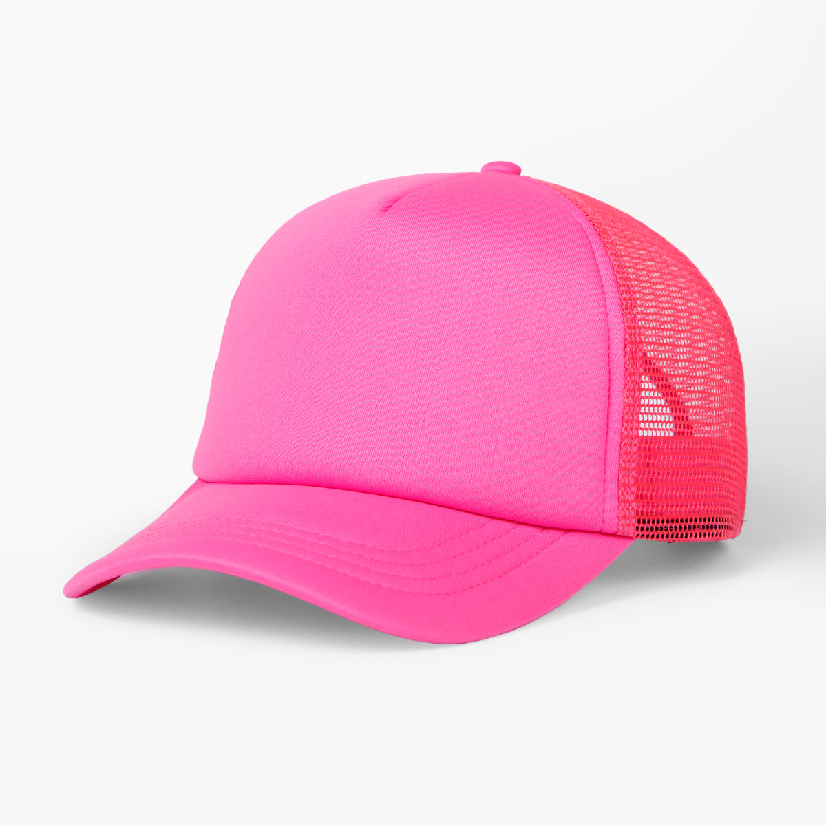 Foam Trucker Hat with Mesh Panels