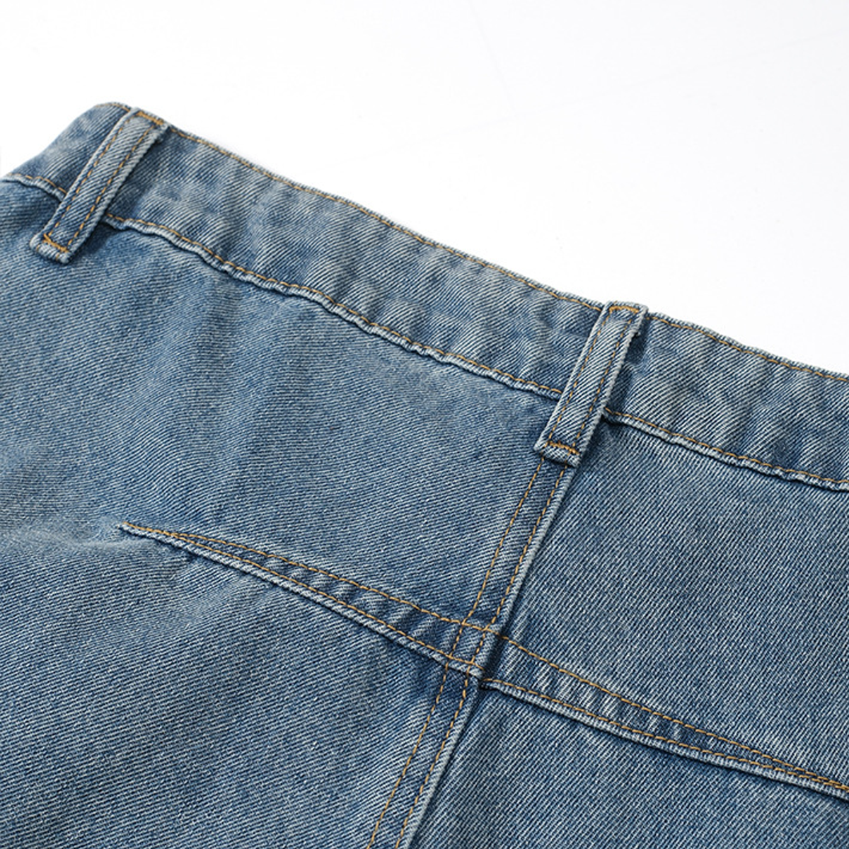 2024 Mirror Wide-leg Jeans