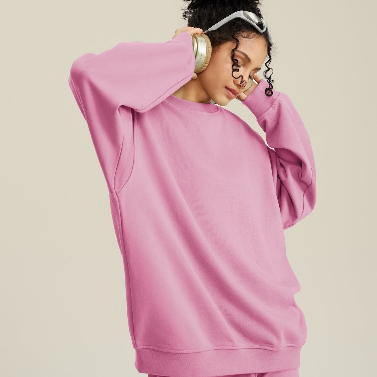 Unisex Heavyweight Oversized Sweatshirt(440GSM)