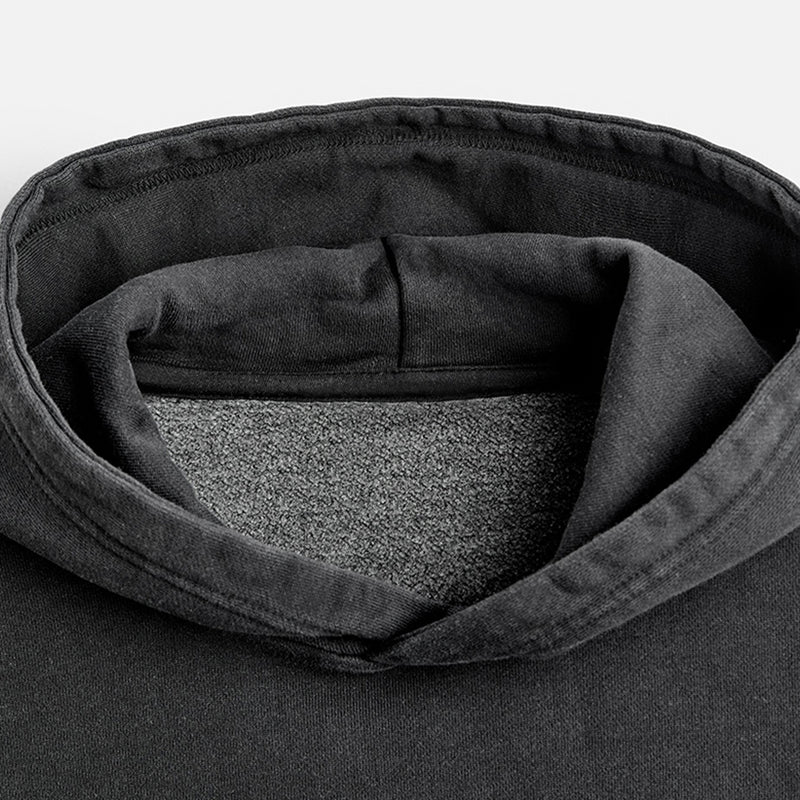 440GSM Unisex Heavyweight Washed Boxy Hoodie