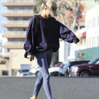 Unisex 100% Cotton Lightweight Oversize Crewneck Sweatshirt (290 GSM)