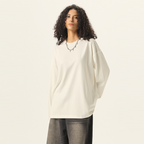 Unisex 100% Cotton Solid Color Long Sleeve T-shirt