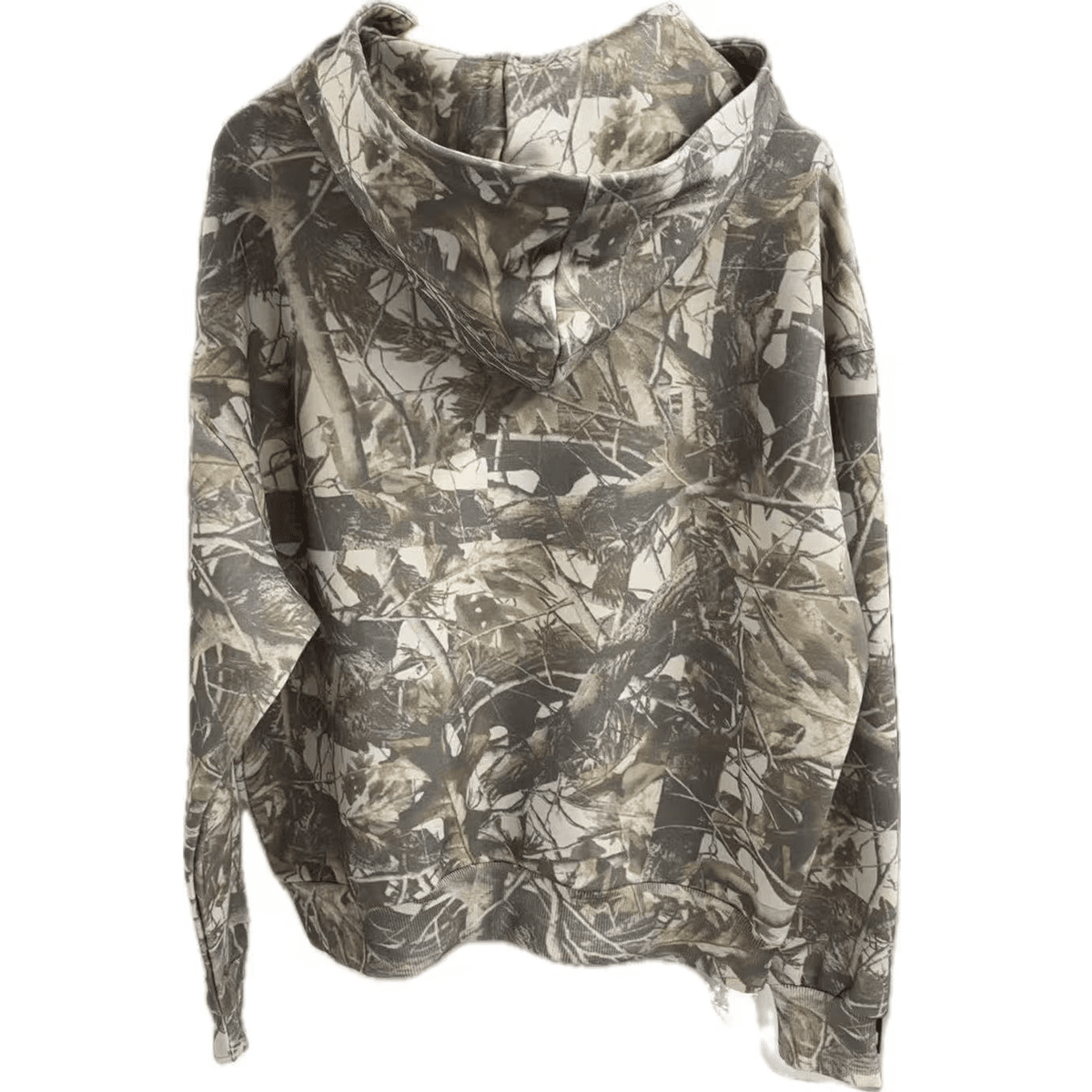 Unisex Cotton French Terry Camo Hoodie