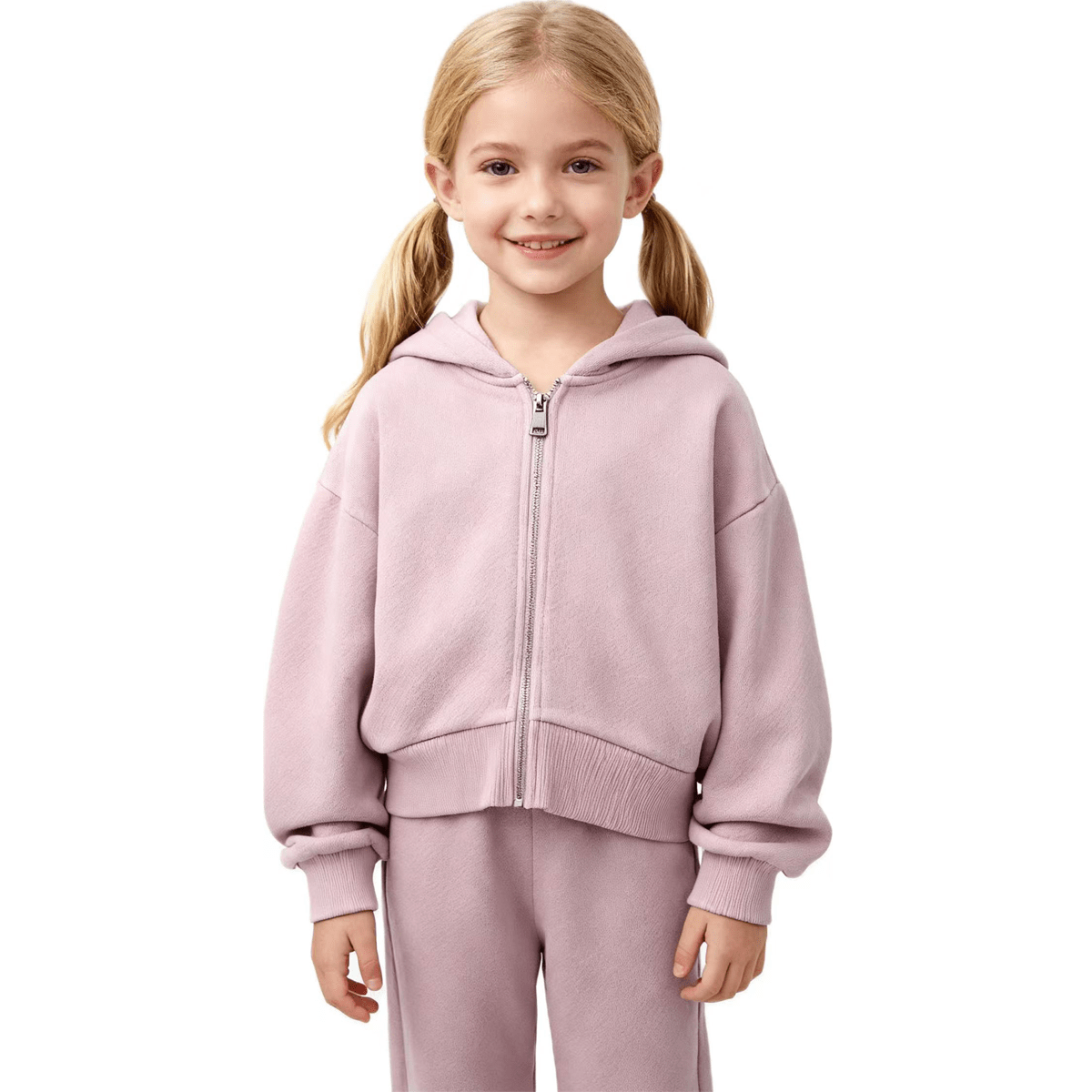 Kids’ French Terry Zip-Up Hoodie