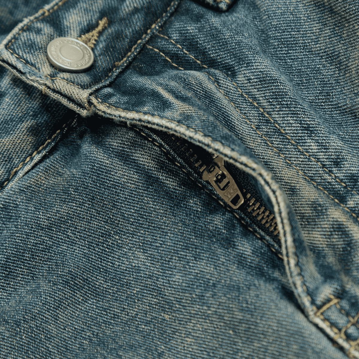 Unisex Camouflage Denim Shorts