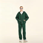 Unisex Fleece Zip-up Oversized Hoodie