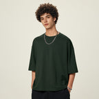 Unisex Cropped Loose T-shirt(280GSM)