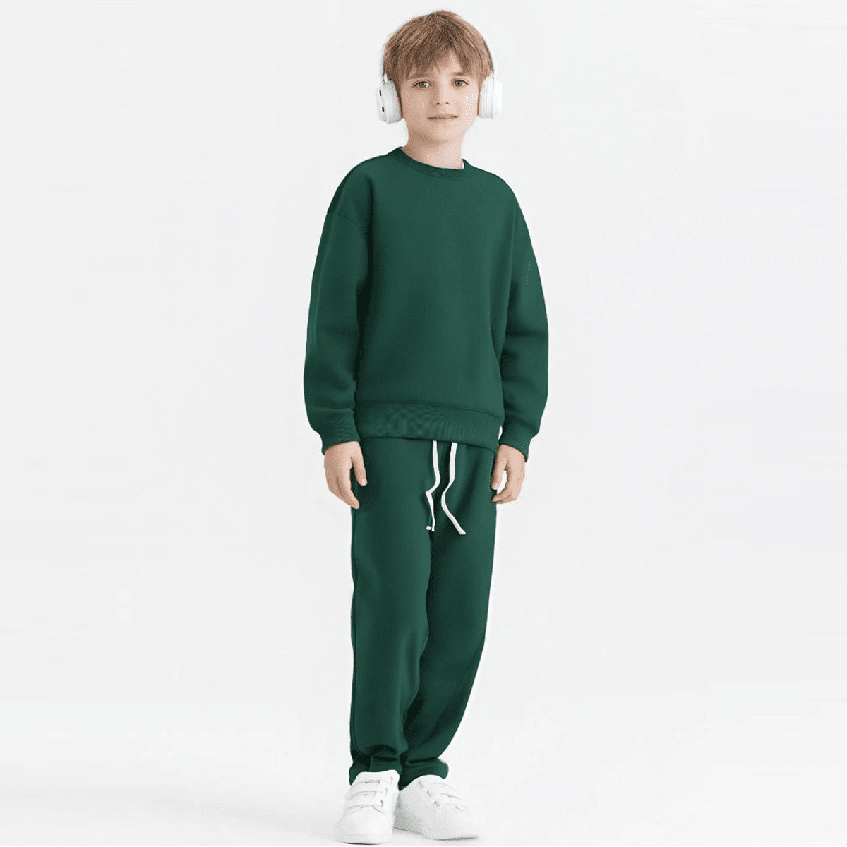 Unisex Children’s Oversized Fleece Sweatshirt in Cozy Fabric