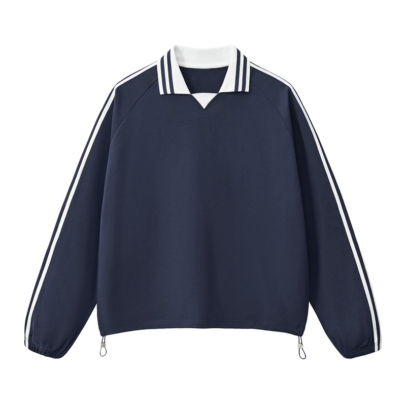 Unisex Contrast Collar Sweatshirt（380GSM）