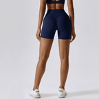 CloudFeel High-Waisted Compression Yoga Shorts