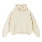 Unisex Cropped Drop Shoulder Heavyweight Oversized Hoodie(460GSM)