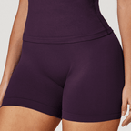 Seamless High-Waisted Yoga Shorts