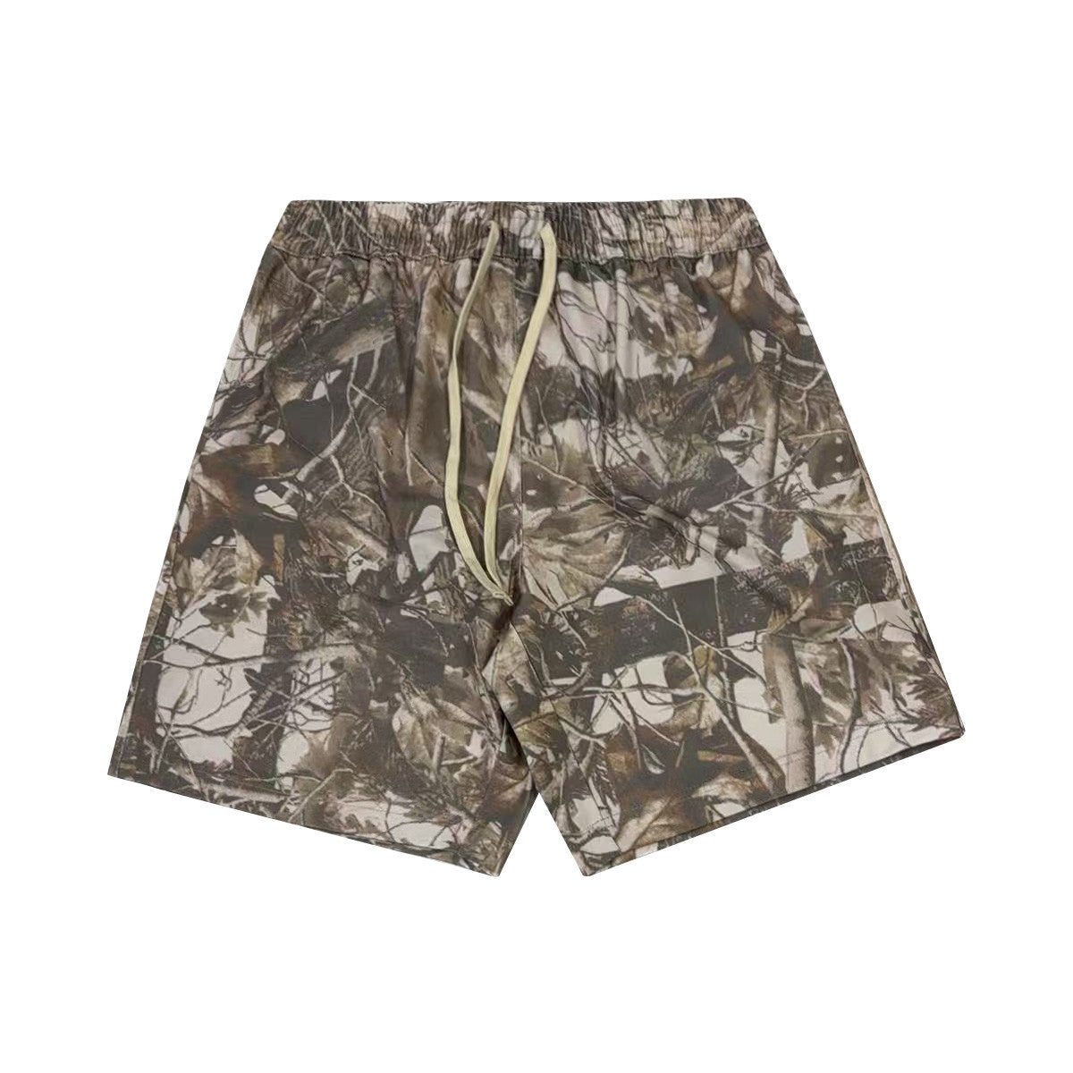Unisex 100% Cotton French Terry Camo Shorts（400GSM）