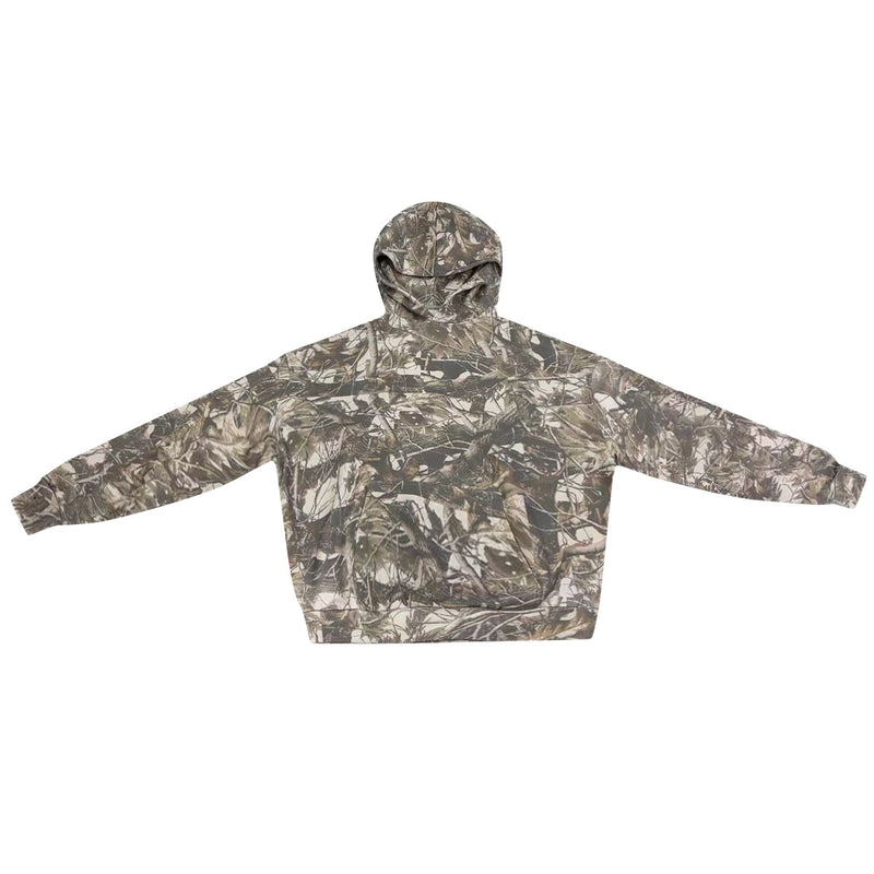 Unisex 100% Cotton French Terry Camo Hoodie（400GSM）