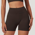 Seamless High-Waisted Yoga Shorts 121